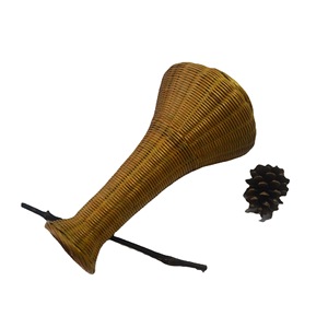 Bamboo Woven Vases Round Rustic Design Home Decorative ZHQ-001 - Product Image 5