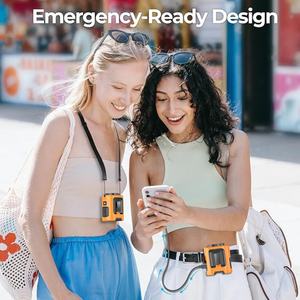 พัดลมพกพา Socool 5000mAh แบบหนีบเอว สำหรับกิจกรรมกลางแจ้ง แคมป์ปิ้ง พ่นละอองน้ำ ไฟ LED ชาร์จ USB ได้ ฟังก์ชั่นหลากหลาย - Product Image 4