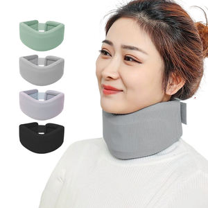 Oreiller de voyage pour bureau, maison, voiture, avion, en éponge respirante et douce, soutien cervical, design ergonomique, unisexe - Product Image 1