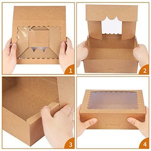Eco Friendly Disposable <b>Corrugated</b> <b>Paper</b> Folders with UV Coating Embossing Glossy/Matt Lamination Custom Size for Food Packaging - Product Image 5