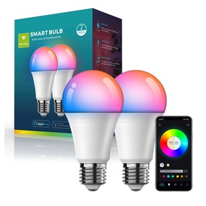 RGBW Smart LED <b>Bulb</b> 9W/10W <b>Remote</b> <b>Control</b> E27/B22 Multi Color & Tunable White 800lm - Product Image 3