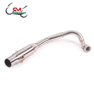 Escape de la motocicleta escapar para <span class=keywords><strong>Honda</strong></span> <span class=keywords><strong>NSS</strong></span> <span class=keywords><strong>350</strong></span> FORZA 300, 2018-2020 modificado Header enlace de tubería - Product Image 3