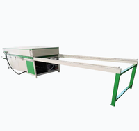 Machine de pressage sous vide à membrane PVC pour lamination thermique de portes en bois, MDF, WPC, 1300*2500mm, prix abordable, à vendre