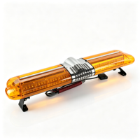 Barre lumineuse d'avertissement LED ambre haute puissance BIAOCHI avec sirène, haut-parleur, lampe stroboscopique 12V pour voitures, camions, signalisation d'urgence, alarme