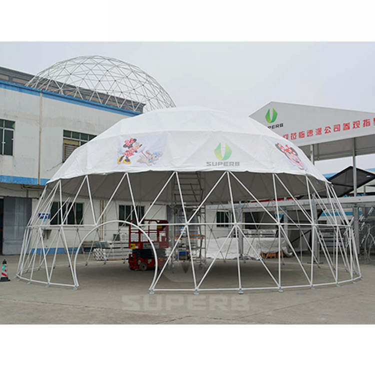 Sound Proof Geodesic Glass Dome Tents