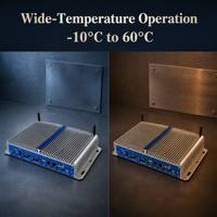 PC industriel embarqué Intel Core I5 pour le contrôle CNC et l'enregistrement des données de machine