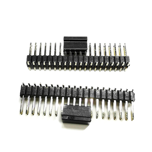 OEM 1mm Pitch 1.27/2.0/2.54mm thẳng góc phải nhúng SMD Đơn Kép Đôi Hàng 2x10p 6 8 16 20 30 40 pin tiêu đề kết nối - Product Image 4