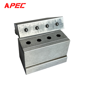 Moule de pliage automatique pour tôles de fer, forme hexagonale 6*6, outils de formage pour presse plieuse en acier au carbone, services de formage d'extrémités, garantie 1 an - Product Image 1