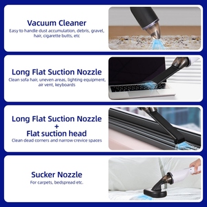 Aspiradora <span class=keywords><strong>de</strong></span> Mano Potente <span class=keywords><strong>de</strong></span> 6300 Pa, Inalámbrica, con Depósito <span class=keywords><strong>de</strong></span> Polvo <span class=keywords><strong>de</strong></span> 120 ml, 3 Velocidades, Bajo Ruido, para Hogar/Oficina/Mascotas/Auto, Recargable, con Filtro - Product Image 6