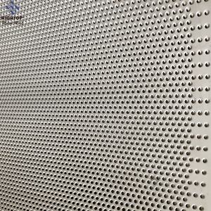 맞춤형 라운드 홀 마이크로 천공 알루미늄 스테인레스 스틸 시트 마이크론 펀치 필터 용 금속 메쉬 시트 - Product Image 4