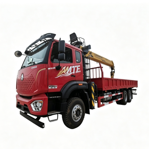 Camion-grue de fret lourd 4x2 à prix d'usine, camion-grue hydraulique de 14 tonnes, camion-grue à bras télescopique de 4 tonnes, camion hydraulique - Product Image 1