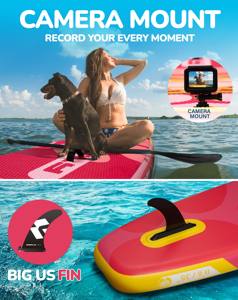 Tabla de <span class=keywords><strong>Paddle</strong></span> Surf Inflable Personalizada con Costura de Soldadura en Caliente, Certificación CE, Tabla de Surf Acuática - Product Image 4