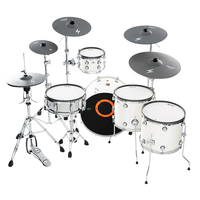 Roland de réduction de bruit personnalisable à 2 plis pour Yamaha Alesis Pro Performance Tambour électronique Tête de maille 9 couleurs Percussion Instru