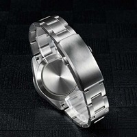 38mm Rétro Explore Escalade Montre Logo Personnalisé Automatique Mécanique NH35 Plongeur Revêtement Super Lumineux Hommes Montre-Bracelet