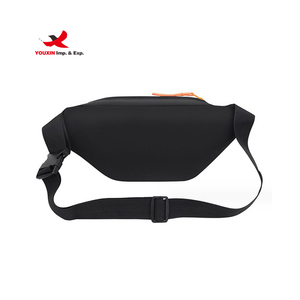 Factory Wholesale Casual Waist Pack Fashionable Waterproof Fanny Pack with Adjustable Belt Zipper Closure Logo Pattern - Product Image 2