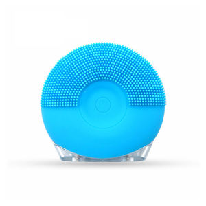 Spazzola per la pulizia profonda in Silicone ultrasonica per il viso Mini 2 per le donne Usb ricaricabile impermeabile 2 H 200mah - Product Image 2