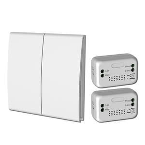 Interrupteur sans fil auto-alimenté, télécommande domestique, bouton poussoir marche/arrêt, interrupteur mural sans batterie - Product Image 3