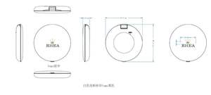 Güneş koruyucu testi için Uv kamera ile akıllı UV taşınabilir ayna çanta cep için 2X büyütme taşınabilir ışıklı ayna - Product Image 2