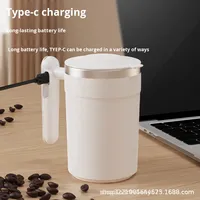 Tasse à agitation électrique magnétique portable entièrement automatique avec mesure intelligente de la température et préservation de la chaleur par isolation