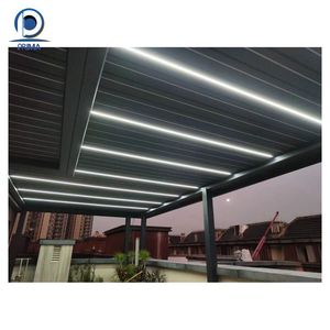Toiture <span class=keywords><strong>en</strong></span> <span class=keywords><strong>bois</strong></span> de patio imperméable WPC Arches Arbours Pergolas <span class=keywords><strong>Auvent</strong></span> Gazebo <span class=keywords><strong>en</strong></span> <span class=keywords><strong>bois</strong></span> Pegola <span class=keywords><strong>Kit</strong></span> - Product Image 6