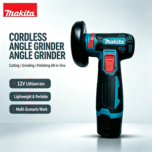 เครื่องเจียรมุมขนาดเล็ก 12V ยี่ห้อ Makita พร้อมใบเจียร 3 นิ้ว ใช้แบตเตอรี่ลิเธียม สำหรับตัดโลหะ ขัด และงานช่าง - Product Image 2