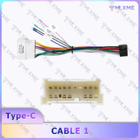 Radio Android Maisimei, Reproductor de DVD para Auto, Marco para Auto, Panel de Video para Auto JAC REFINE M5 2009-2013, Moldura de Panel, Cableado de Alimentación