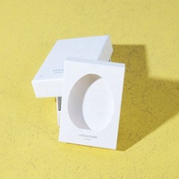 Boîte d'emballage de parfum en carton rigide avec impression personnalisée, estampage à chaud, couvercle et base, papier couché, avec insert en carton