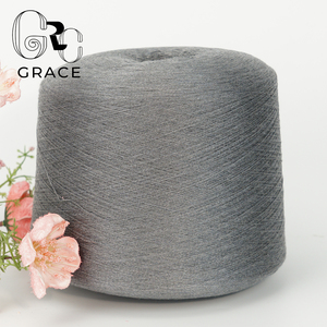 Fil à tricoter pour pull 28 nm 2 brins 80% <span class=keywords><strong>coton</strong></span> 20% <span class=keywords><strong>laine</strong></span> mérinos mélangée pour machine à tricoter et machine à tisser - Product Image 5