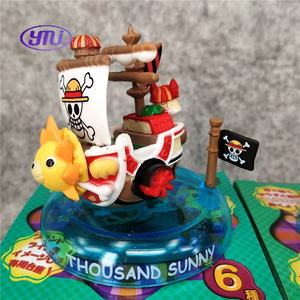 Set di 6 Statuette Anime di Navi Pirata One Piece, Thousand Sunny, Going Merry, Figure in PVC, Regalo in Scatola Misteriosa - Product Image 2