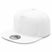 6-Panel 100% Baumwolle Einfarbige Modische Baseballkappe Verstellbar Unisex Erwachsene Sommer Street Dance Skateboarding Snapback