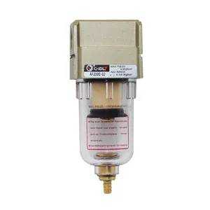 CHDLT AF2000-02 Frl Air Pressure Regulator Unit Lubricator Frc Filter Low Pressure Filter Regulator Air Source Treatment