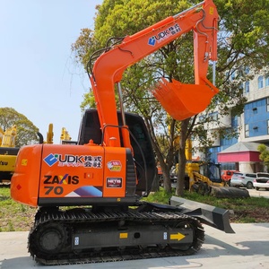 Excavadora Hitachi ZX70 de Alto Rendimiento, Maquinaria de Movimiento de Tierras de Segunda Mano, 7 Toneladas, 42.4kW, Motor Original, Pocas Horas de Uso - Product Image 4