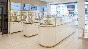 Tienda de exhibición de lujo Diseño Personalizado Fancy White Jewelry Store Showcase Nice Counter - Product Image 3