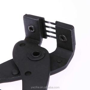 Outils de perforation pour l'artisanat du cuir Pince silencieuse à main Diamant <span class=keywords><strong>Couture</strong></span> <span class=keywords><strong>Ciseau</strong></span> à piquer Fer à repasser 4mm Espacement 2/4 dents - Product Image 4