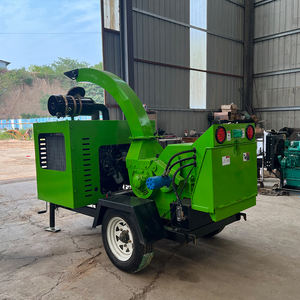 Machines de déchiquetage de bois à haute productivité Déchiqueteuse industrielle mobile Déchiqueteuse de bois Moteurs diesel Déchiqueteuse de bois de grand diamètre - Product Image 5