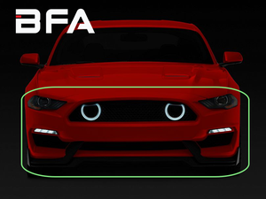 Nuevo Alerón Delantero de Fibra de Carbono Estilo BFA Tipo-OE y Parachoques Delantero para <span class=keywords><strong>Ford</strong></span> <span class=keywords><strong>Mustang</strong></span> <span class=keywords><strong>Mach</strong></span> <span class=keywords><strong>1</strong></span> 2021-2023, Kit de Carrocería Ligero - Product Image 6