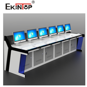 Ekintop משרד ריהוט חדר משרדי מעבדה קונסולת שולחן מרכז שולחן עבודה שולחן עבודה מחשב - Product Image 6