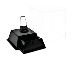 CUSTOM Clear Acrylic Championship Ring <strong>Display</strong> <strong>Case</strong> - Includes Custom <strong>Engraving</strong> - Product Image 2