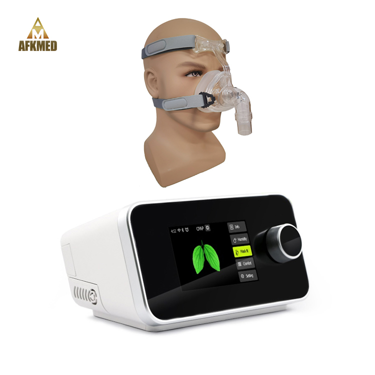 China cpap supplies automatic 8-speed adjustable humidify cpap portable cpap machine medical device