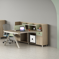 Bureau de travail convertible moderne et durable avec armoire de rangement, taille personnalisable, écologique et résistant à l'eau – Vente chaude directe usine