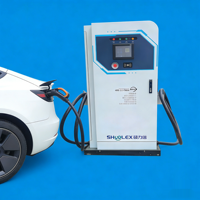 Nouvelle station de charge EVSE haute puissance SHUOLEX à double port 120 kW 160 kW Chargeur rapide CCS Type 2 Norme GBT