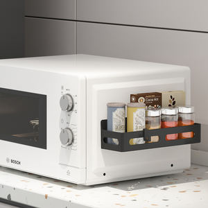 Étagère à épices magnétique latérale pour réfrigérateur en plastique, organisateur magnétique puissant, étanche, montage mural sans perçage, <span class=keywords><strong>cuisine</strong></span> - Product Image 3