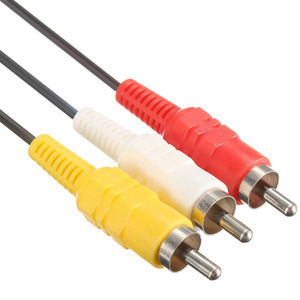 Compatible con Xbox, cable compuesto de audio y video AV, conector RCA macho a hembra 3RCA para consola de juegos - Product Image 4