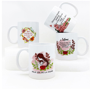 Custom Design Fathers Mothers Day Mugs Ceramic Valentine Mug for Festival Gift