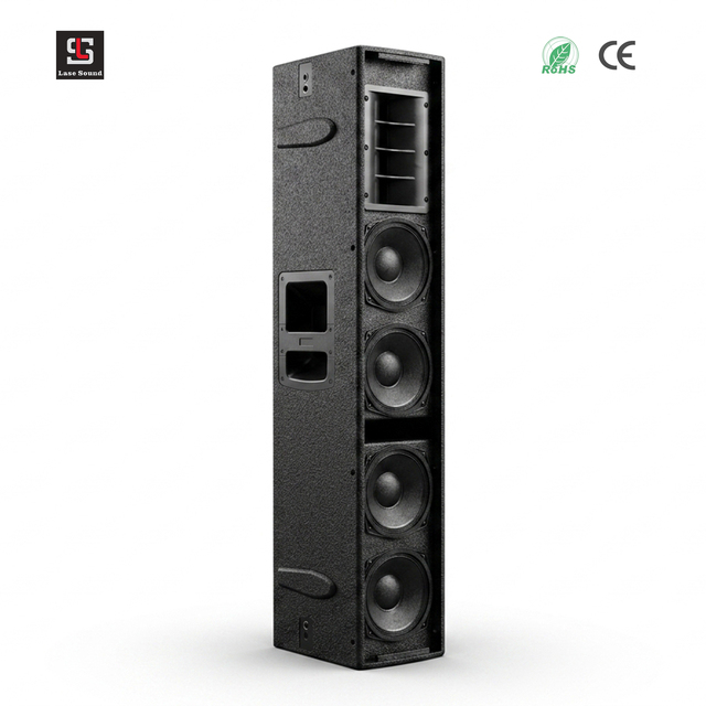 Active Line Array System 2400W Professional Stage Monitor Speaker Outdoor Concert Column Speakers Powered Subwoofer Waterproof
