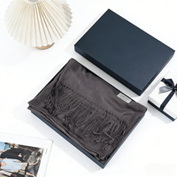 Carton gris spécial écologique et biodégradable, rigide, de forme oblongue, taille personnalisée, logo estampé à chaud, idéal pour les cadeaux artisanaux