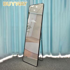Bán buôn thiết kế trang trí rộng thêm lớn miễn phí đứng dài bức tường lớn đứng lên đầy đủ chiều dài sàn gương cho phòng thay đồ - Product Image 1