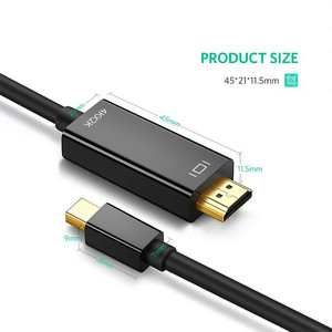 Mini Dp To Hdmi <b>Cable</b> 1.8m Gold Plated 4K <b>Computer</b> Video Adapter - Product Image 5
