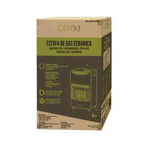 Stufa a Gas Infrarossi in Ceramica da 4,5 kW 3 impostazioni di potenza, con ruote, accensione piezoelettrica - Product Image 6