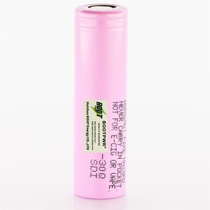 Baterias Recarregáveis SAM 3000mAh 10A 18650 |   Baterias Li-ion INR18650-30Q para Kit de Conversão de Bicicleta Elétrica e Armazenamento Solar - Product Image 2